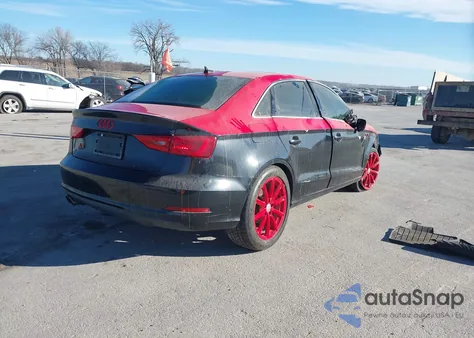 2015 Audi A3 1.8T Premium from USA, damaged, VIN WAUCCGFF7F1018214